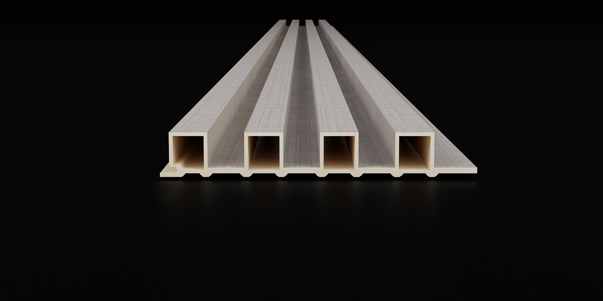 170 mm breite, tolle Innenwandpaneele aus WPC